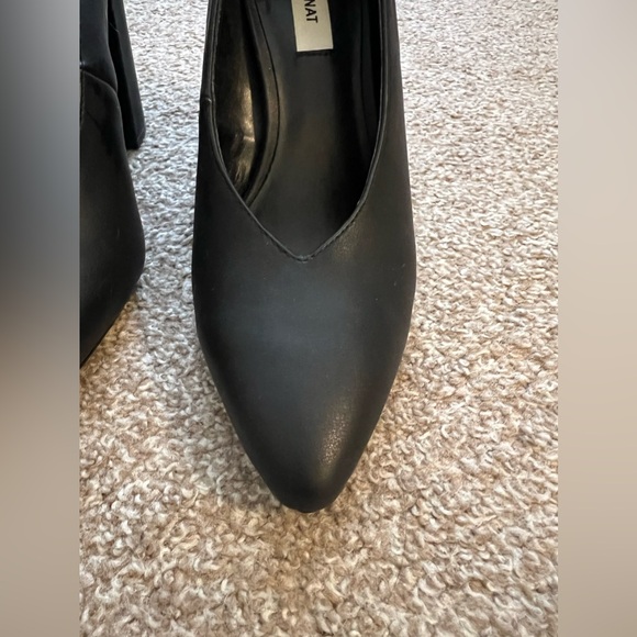 Matt & Nat Barbie Cut Black Heels - Picture 3 of 6